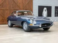 Begagnad Jaguar E-Type 269 HK (197 kW) 1962 Blå Sportkupé