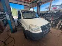 Gebraucht Fiat Doblò 75 PS (55 kW) 2009 Weiß Van / Kleinbus
