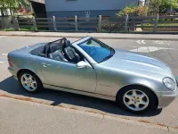 Gebraucht Mercedes SLK230 197 PS (144 kW) 2003 Silber Cabrio