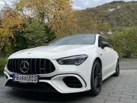 Gebraucht Mercedes CLA45 AMG AMG 421 PS (309 kW) 2021 Weiß Coupé