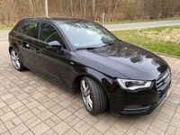 Gebraucht Audi A3 S-Line 184 PS (135 kW) 2013 Schwarz Limousine
