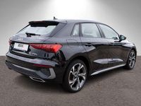 Gebraucht Audi A3 S-Line 204 PS (150 kW) 2022 Mythosschwarz metallic Limousine