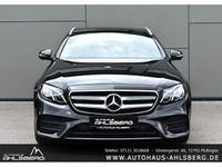 gebraucht Mercedes E220 D 4MATIC 9G AMG LED/360°/AHK/TEMPO./PANO/20"