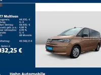 Używany VW Multivan Life 150 KM (110 kW) 2024 Pomarańczowy Minivan