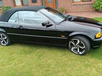 Gebraucht BMW 320 Cabriolet 170 PS (125 kW) 2000 Schwarz Cabrio