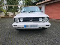 Gebraucht VW Golf Cabriolet 98 PS (72 kW) 1990 Weiß Cabrio
