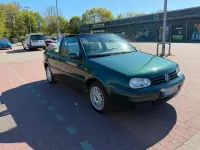 Gebraucht VW Golf Cabriolet 75 PS (55 kW) 1998 Grün Cabrio
