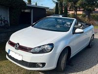 Gebraucht VW Golf Cabriolet Basis 160 PS (117 kW) 2012 Weiß Cabrio