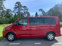 Używany VW T5 114 KM (83 kW) 2015 Czerwony Van