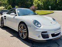 Gebraucht Porsche 911 Turbo S Cabriolet Chrono 530 PS (389 kW) 2010 Carraraweiß metallic Cabrio
