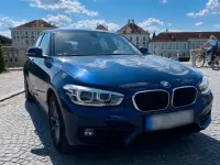 Gebraucht BMW 116 Sport Line 109 PS (80 kW) 2019 Blau Kleinwagen