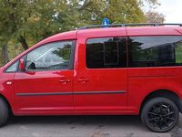 Usata VW Caddy Maxi 140 CV (102 kW) 2012 Rosso Monovolume