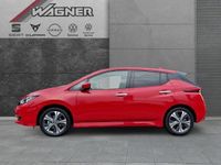 Gebraucht Nissan Leaf 360º 160 kW (218 PS) 2021 S) (rot Kleinwagen