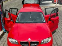 Gebraucht BMW 116 116 PS (85 kW) 2008 Rot Kleinwagen