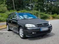 Gebraucht Opel Astra 101 PS (74 kW) 2002 Schwarz Kombi