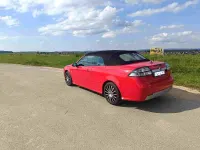 Używany Saab 9-3 Cabriolet 150 KM (110 kW) 2008 Czerwony Kabriolet