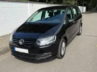 Gebraucht VW Sharan Trendline 150 PS (110 kW) 2016 Schwarz Van / Kleinbus