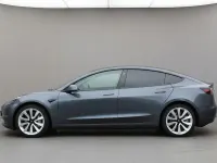 Usado Tesla Model 3 Long Range AWD 258 kW (351 HP) 2019 Cinzento Sedan