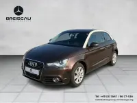 Brugt Audi A1 Attraction 86 HK (63 kW) 2012 Brun Hatchback