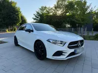 Gebraucht Mercedes A180 AMG 136 PS (100 kW) 2019 Weiß Limousine