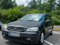 Gebraucht Opel Astra 101 PS (74 kW) 2002 Schwarz Kombi