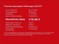 gebraucht VW Golf VIII Golf GTI2.0 TSI DSG GTI Navi LED+ RearView SideAssi