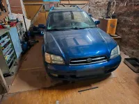Gebraucht Subaru Legacy 156 PS (114 kW) 2000 Blau Kombi