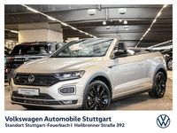 Gebraucht VW T-Roc Cabriolet R-line 150 PS (110 kW) 2021 Schwarz Cabrio