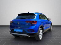 Gebraucht VW T-Roc Life 150 PS (110 kW) 2022 Ravennablau metallic (metallic) SUV