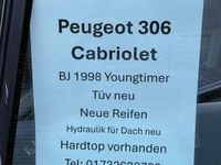 Gebraucht Peugeot 306 Cabriolet 88 PS (64 kW) 1998 Blau Cabrio