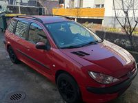 Gebraucht Peugeot 206 75 PS (55 kW) 2004 Rot Kombi