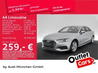 Brugt Audi A4 Advanced 204 HK (150 kW) 2023 Sølv Sedan