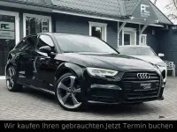 Używany Audi A3 S-Line 150 KM (110 kW) 2018 Czarny Sedan/Limuzyna