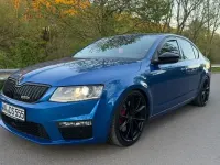 Gebraucht Skoda Octavia RS 184 PS (135 kW) 2015 Blau Kombi