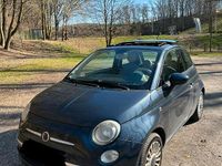 Gebraucht Fiat 500 69 PS (50 kW) 2008 Blau Kleinwagen