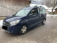 Używany Dacia Dokker 90 KM (66 kW) 2017 Niebieski Minivan