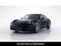 Gebraucht Porsche Taycan 300 kW (408 PS) 2023 Tiefschwarzmetallic Limousine