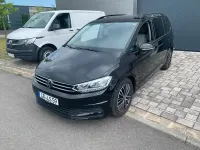 Gebraucht VW Touran IQ Drive 150 PS (110 kW) 2023 Schwarz Van / Kleinbus