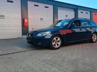Gebraucht BMW 520 177 PS (130 kW) 2008 Blau Kombi