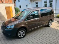 Gebraucht VW Caddy Maxi 102 PS (75 kW) 2012 Braun Van / Kleinbus