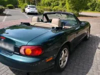 Gebraucht Mazda MX5 146 PS (107 kW) 2000 Grün Cabrio