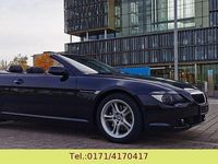 Gebraucht BMW 630 Cabriolet Performance 258 PS (189 kW) 2006 Schwarz metallic Cabrio