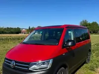 Gebraucht VW T6 Beach 204 PS (150 kW) 2019 Rot Van