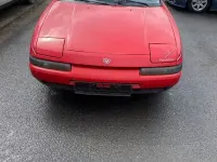Gebraucht Mazda 323F 88 PS (64 kW) 1991 Rot Kleinwagen