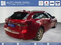 Gebraucht Mazda 6 Sports-Line 194 PS (142 kW) 2022 Soul red crystal (rot) Kombi