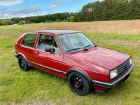 Gebraucht VW Golf II 75 PS (55 kW) 1986 Rot Kleinwagen
