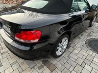 Gebraucht BMW 120 Cabriolet 177 PS (130 kW) 2010 Schwarz Cabrio