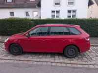 Gebraucht Skoda Fabia Ambition 95 PS (69 kW) 2022 Rot Kleinwagen