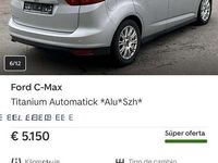 Gebraucht Ford C-MAX Titanium 140 PS (102 kW) 2011 Beige Van / Kleinbus