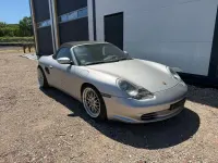Begagnad Porsche Boxster 228 HK (167 kW) 2003 Silver Cab